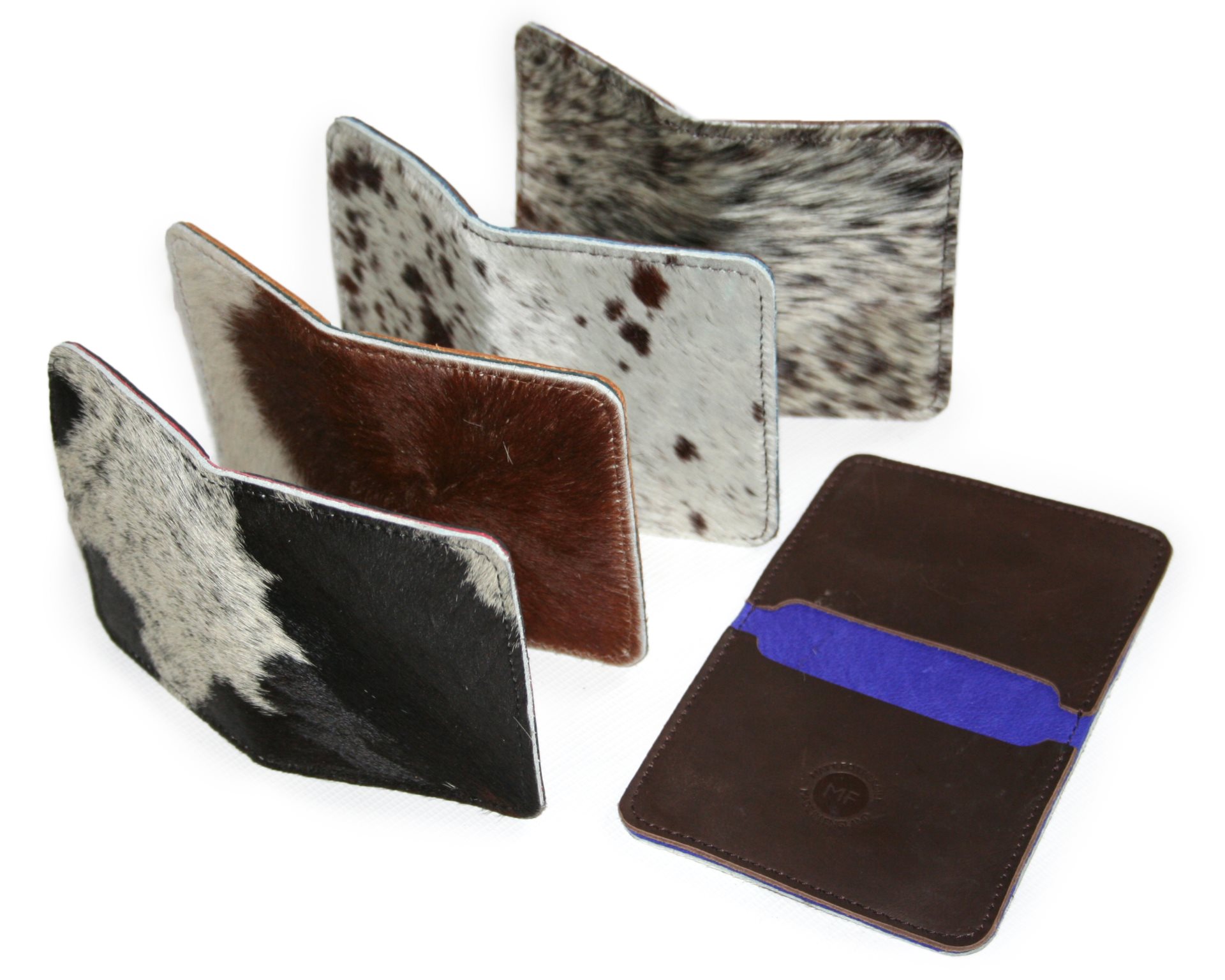 Matt Fothergill Cow Hair Credit Card Wallet
